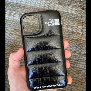 Urban Sophistication Puffer Case in Noir iPhone 11 Pro as seen on Kendall Jenner